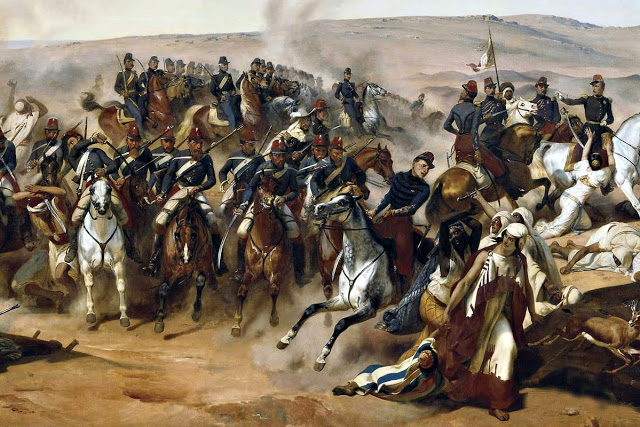 [m]ABdel el-Kader Charge de cavalerie 