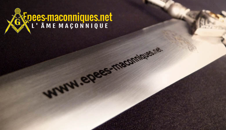 [m]Epee maconnique, epee franc maçon, dague ceremonie